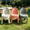 stool is a household plastic stool with a backrest. It is a children's backrest chair, a plastic chair, an adult backrest stool, and a stackable stool Application Scenario